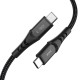 Tech-Protect Ultraboost UB11T USB-C / USB-C PD 240W / QC3.0 Cable 200 cm - Black