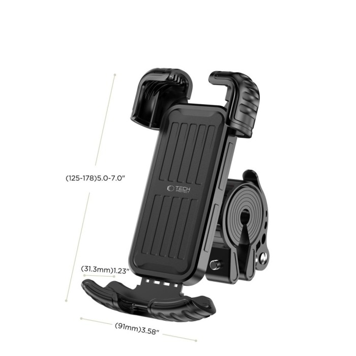 Tech-Protect V7 Handlebar Mount - Black