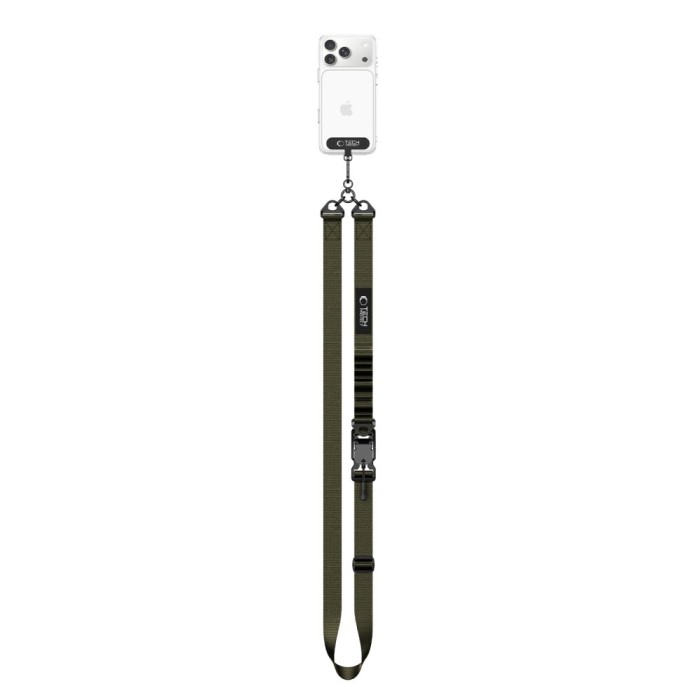 Tech-Protect C9S Rope Crossbody Phone Lanyard - Green