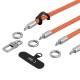 Tech-Protect C10S Rope Phone Lanyard - Orange