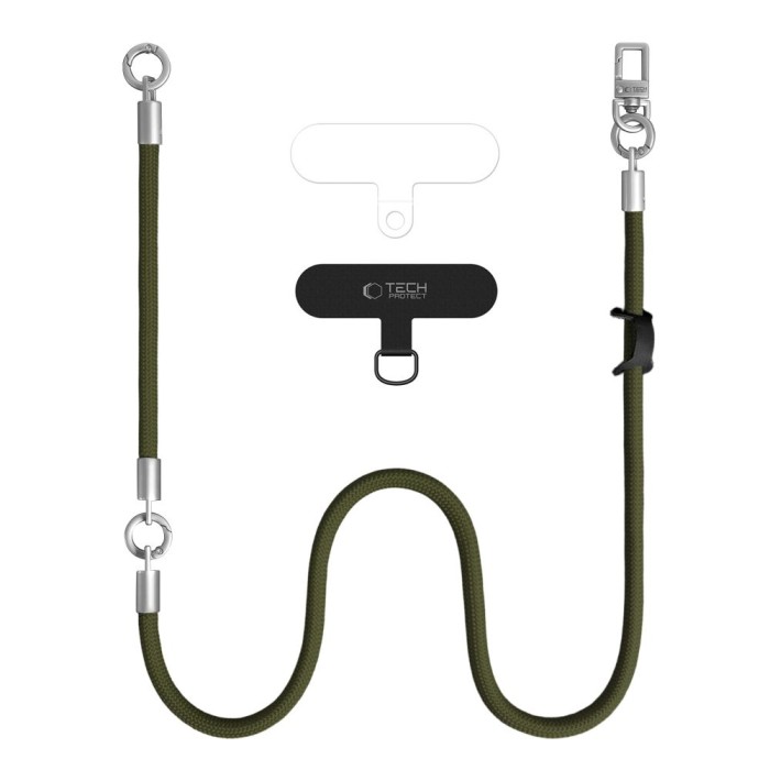 Tech-Protect C10S Rope Phone Lanyard - Green
