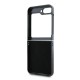 DKNY Checkered Pattern Printed Stripes case for Samsung Galaxy Z Flip 6 - black