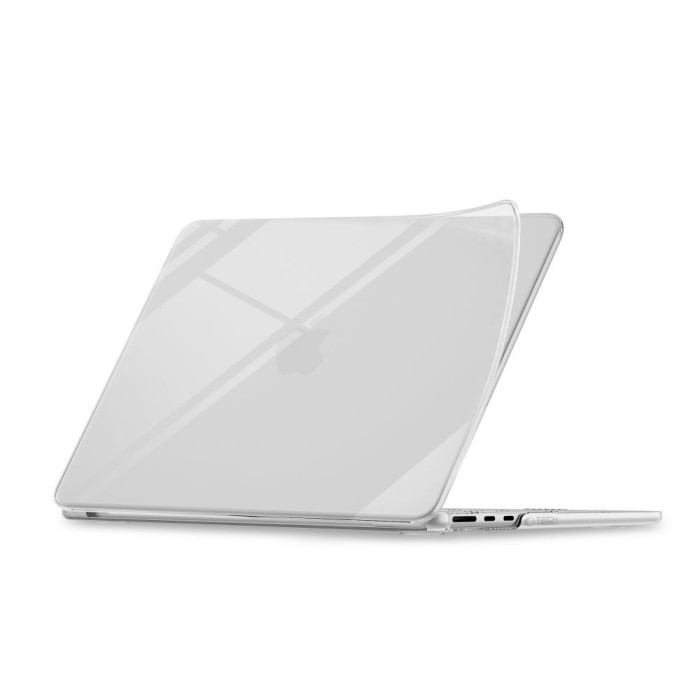 Tech-Protect Softshell Case for MacBook Air 13" 2023 / 2024 / 2025 / 2026 - Transparent