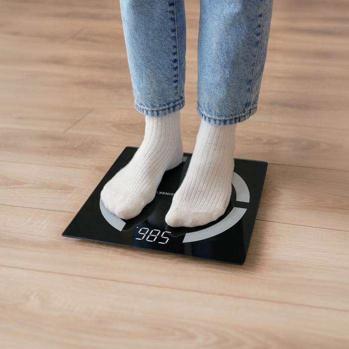 Wozinsky WIWL-30 Smart Bluetooth Bathroom Scale - Black