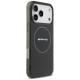 AMG Double Layer Transparent Smocked MagSafe Case for iPhone 17 Pro Max - Black