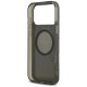 AMG Double Layer Transparent Smocked MagSafe Case for iPhone 17 Pro Max - Black
