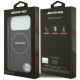 AMG Double Layer Transparent Smocked MagSafe Case for iPhone 17 Pro Max - Black
