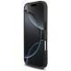 AMG Double Layer Transparent Rhombs MagSafe Case for iPhone 17 - Black and Red