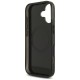 AMG Double Layer Transparent Rhombs MagSafe Case for iPhone 17 - Black and Red