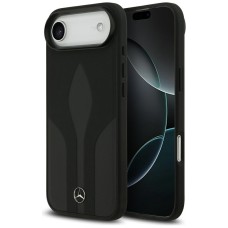 Mercedes Leather The Move MagSafe case for iPhone Air - black