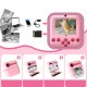 Wozinsky WDT-03 Thermal Printer Camera for Kids - Pink