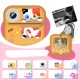 Wozinsky WDT-05 Thermal Printer Camera for Kids - Orange