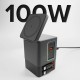 SBS Power Dock 6-in-1 with MagSafe, Stand, and USB-C Cables 65W – Black