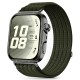 Tech-Protect Nylon Strap for Huawei Watch Fit 3 / 4 / 4 Pro / 5 / 5 Pro - Green