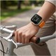 Tech-Protect Nylon Strap for Huawei Watch Fit 3 / 4 / 4 Pro / 5 / 5 Pro - Orange