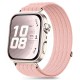 Tech-Protect Nylon Strap for Huawei Watch Fit 3 / 4 / 4 Pro / 5 / 5 Pro - Pink
