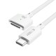 Tech-Protect MMC01 Ultraboost USB-C / USB-C MagSafe 3 140W 200cm Cable for MacBook - White