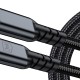 3mk Hyper Cable N-SERIES USB-C / USB-C Thunderbolt 4 2m 48V / 5A 40Gb/s 240W 8K60Hz - black