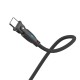 3mk Hyper Cable N-SERIES USB-C / USB-C 1m PD 3.0 QC 3.0 20V / 5A 100W - black