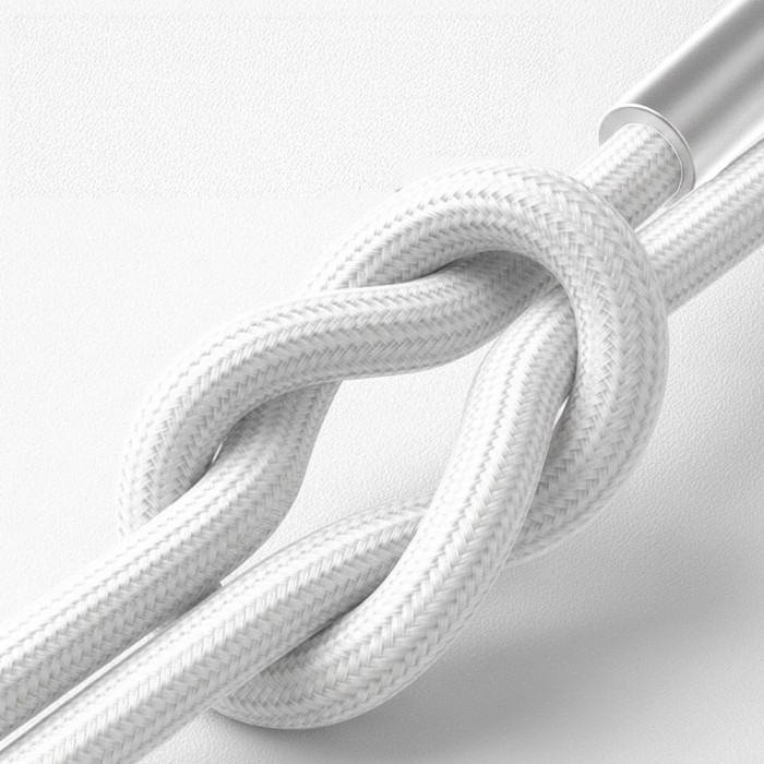 3mk Hyper Cable N-SERIES USB-C / Lightning 1m PD 3.0 9V / 3A 27W - white