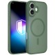 3mk Misty MagCase for iPhone 16 - green