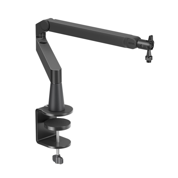 BOYA MIC ARM LP Low Profile Microphone Arm with Clamp - Black