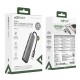 Acefast J16 USB Hub USB-C 5-in-1 HDMI 4K 60Hz PD90W Docking Station - Gray