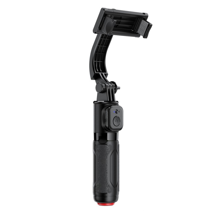 Acefast E42 Selfie Stick with Automatic Tripod and Bluetooth Remote Control 63 cm - Black