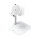 Acefast E39 Qi2.2 25W 4-in-1 Wireless Desk Charger for Phone, Watch, and Headphones with Night Light - White