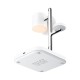 Acefast E39 Qi2.2 25W 4-in-1 Wireless Desk Charger for Phone, Watch, and Headphones with Night Light - White