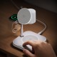 Acefast E39 Qi2.2 25W 4-in-1 Wireless Desk Charger for Phone, Watch, and Headphones with Night Light - White