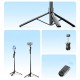 Selfie stick Orico SPM175 tripod 1/4" for phone camera with 360 degree rotation Bluetooth 5.2 - black