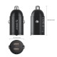 Orico MiniRing 30W 2x USB-C Car Charger - Black