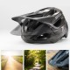 Rockbros LK-99 Mountain Bike Helmet with Adjustable Visor and Magnetic Closure 58-62 cm - Black