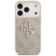 Guess 4G Big 4G Classic Logo Big Strap Metal Buttons Case for iPhone 17 Pro - Pink