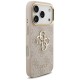 Guess 4G Big 4G Classic Logo Big Strap Metal Buttons Case for iPhone 17 Pro - Pink