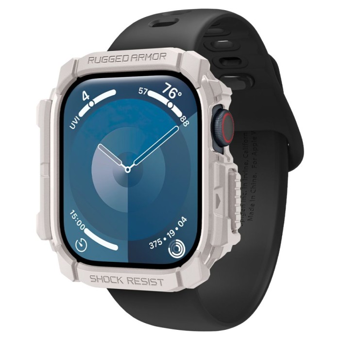 Spigen Rugged Armor Strap for Apple Watch 10 46mm - Beige