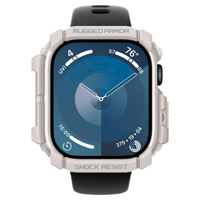 Spigen Rugged Armor Strap for Apple Watch 10 46mm - Beige