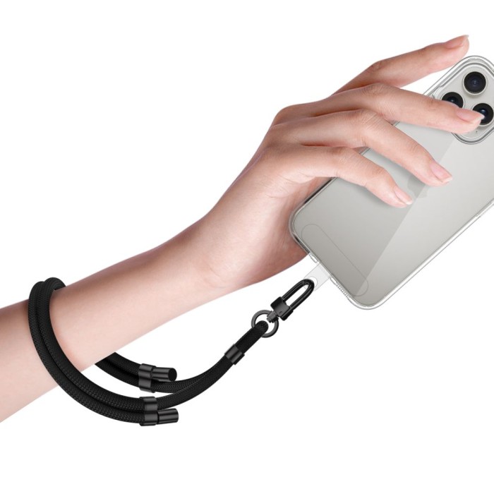 Tech-Protect C4S Rope Wrist Strap - black