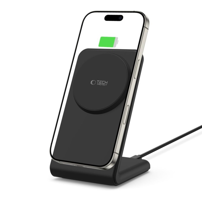 Tech-Protect QI15W-A38 MagSafe Wireless Charger - Black