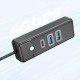 Orico PWC2U-U3 3-port USB hub 2x USB-A 3.0 1x USB-C 3.0 0.15 m - black