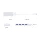 Orico PAPW4A-U3 USB Hub 4-port 4x USB-A 3.0 1.8 m - white