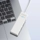 Orico PAPW4A-C3 USB Hub 4-port 4x USB-A 3.0 0.15 m - white