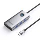 Orico PW11 6in1 USB-C Docking Station 3x USB-A 3.0 1x USB-C PD 100W 1x HDMI 4K 30Hz 1x RJ45 2.5G Ethernet - Gray