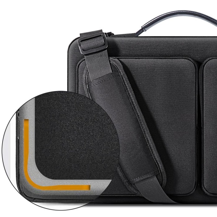Laptop Bag 15-16 Tech-Protect Defender Bag - Black
