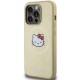 Hello Kitty Leather Kitty Head MagSafe case for iPhone 13 Pro / 13 - gold
