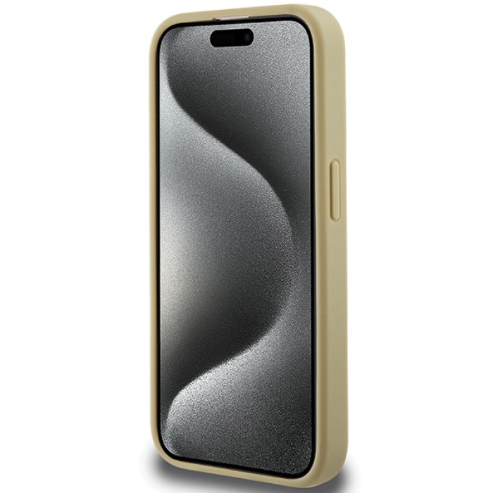 Hello Kitty Leather Kitty Head MagSafe case for iPhone 13 Pro / 13 - gold