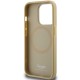 Hello Kitty Leather Kitty Head MagSafe case for iPhone 13 Pro / 13 - gold