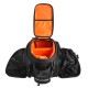 Rockbros A6-03BK bicycle bag for trunk 35 l with fold-out pockets - black