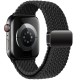 Tech-Protect Nylonmag Strap for Apple Watch 4 / 5 / 6 / 7 / 8 / 9 / SE (38 / 40 / 41 mm) - Black